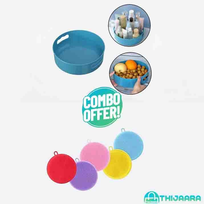 BOX (1PC) & SILICONE SCRUBBER (5PCS) - THIJAARA.COM