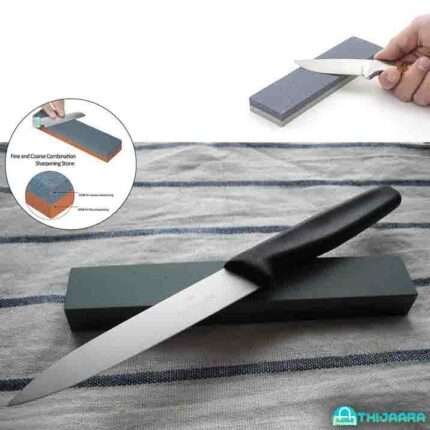 KNIFE SHARPENING STONE, HIGH DENSITY THICKEN WHETSTONE SET