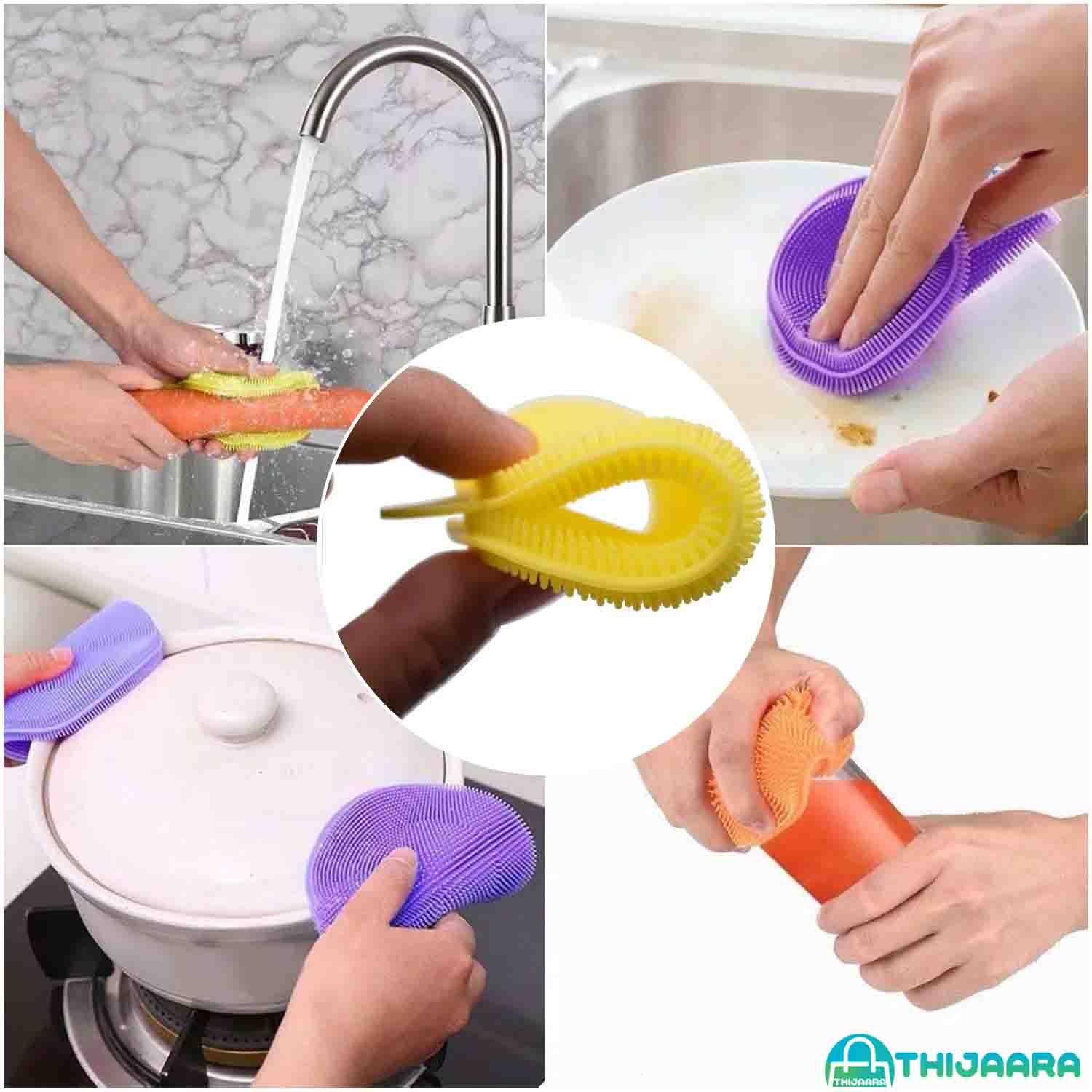 SILICONE DISH SCRUBBER THIJAARA.COM (5)