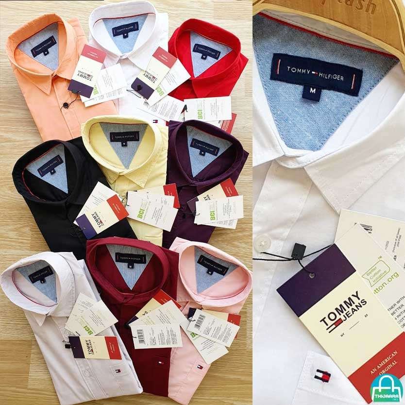 Tommy Hilfiger Cotton Shirts Premium Quality, Full Sleeves - THIJAARA.COM SPECIAL